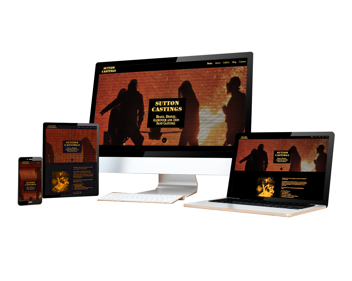 Sutton Castings - Portfolio Web Design